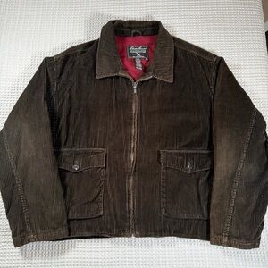 🚫SOLD - NO AVAILABLE Vintage Eddie Bauer Corduroy Jacket Men’s XXL Brown